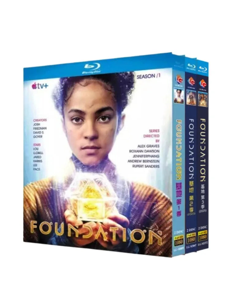 Foundation Season 1-3 Blu-ray Disc