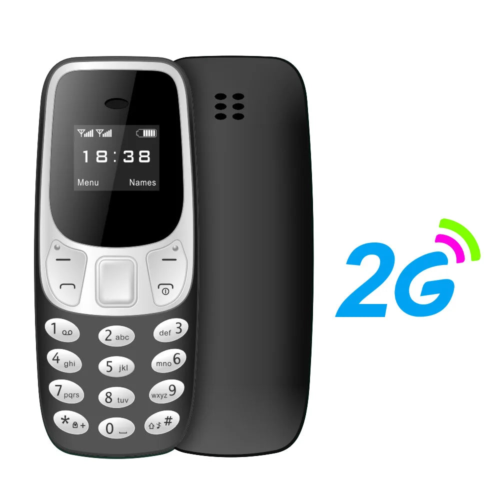 SERVO BM10 Super Mini Mobile Phone Dual SIM Magic Voice Dial Bluetooth Earphone Auto Call Recording Blacklist Mp3 2G Cellphones