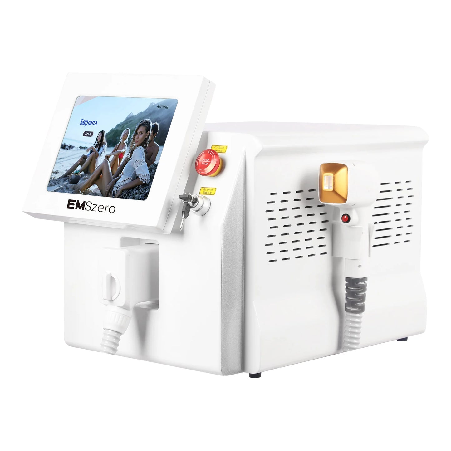 Diode Laser Hair Removal Equipment Freezing Point Painless And Safe Hair Removal System 3 Wavelength 755nm 808nm 1064nm HOT