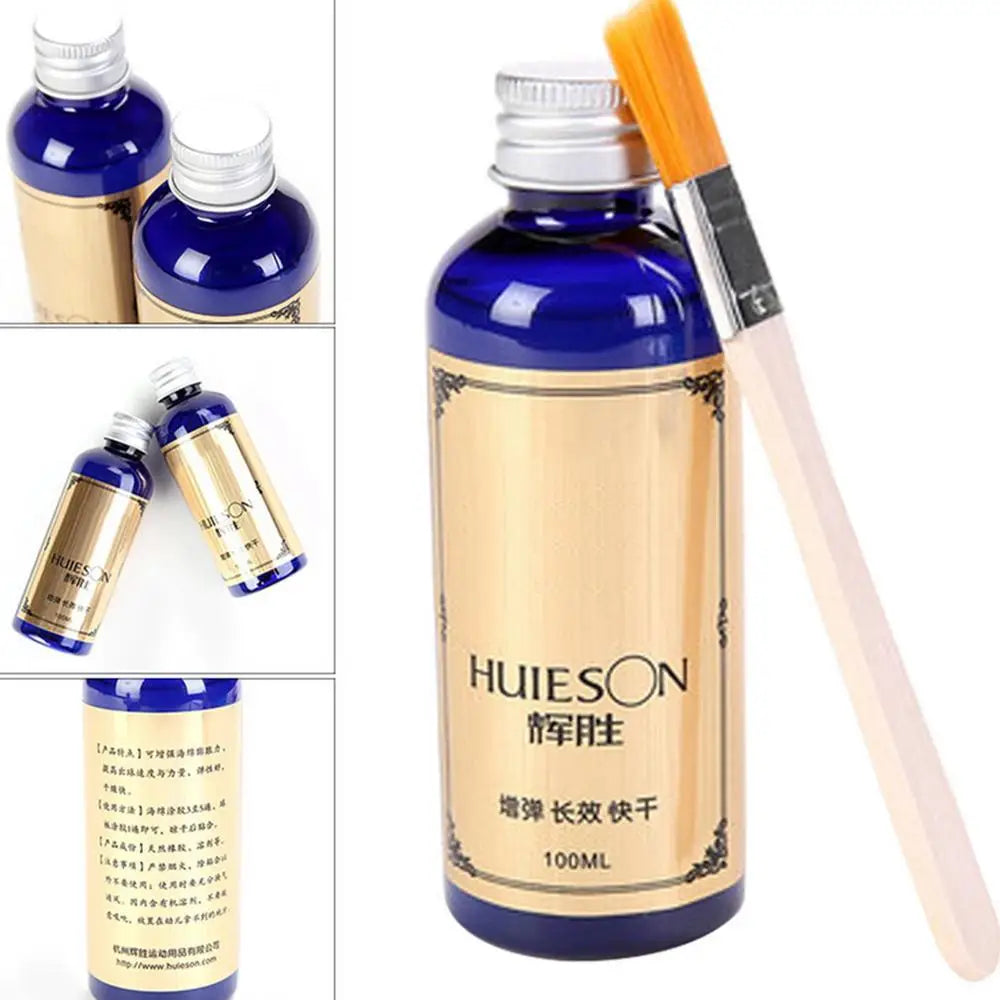 Professional 100ml Speed Liquid Super With Special Brush Pingpong Racket Rubbers Table Tennis Glue For School gym Accessories