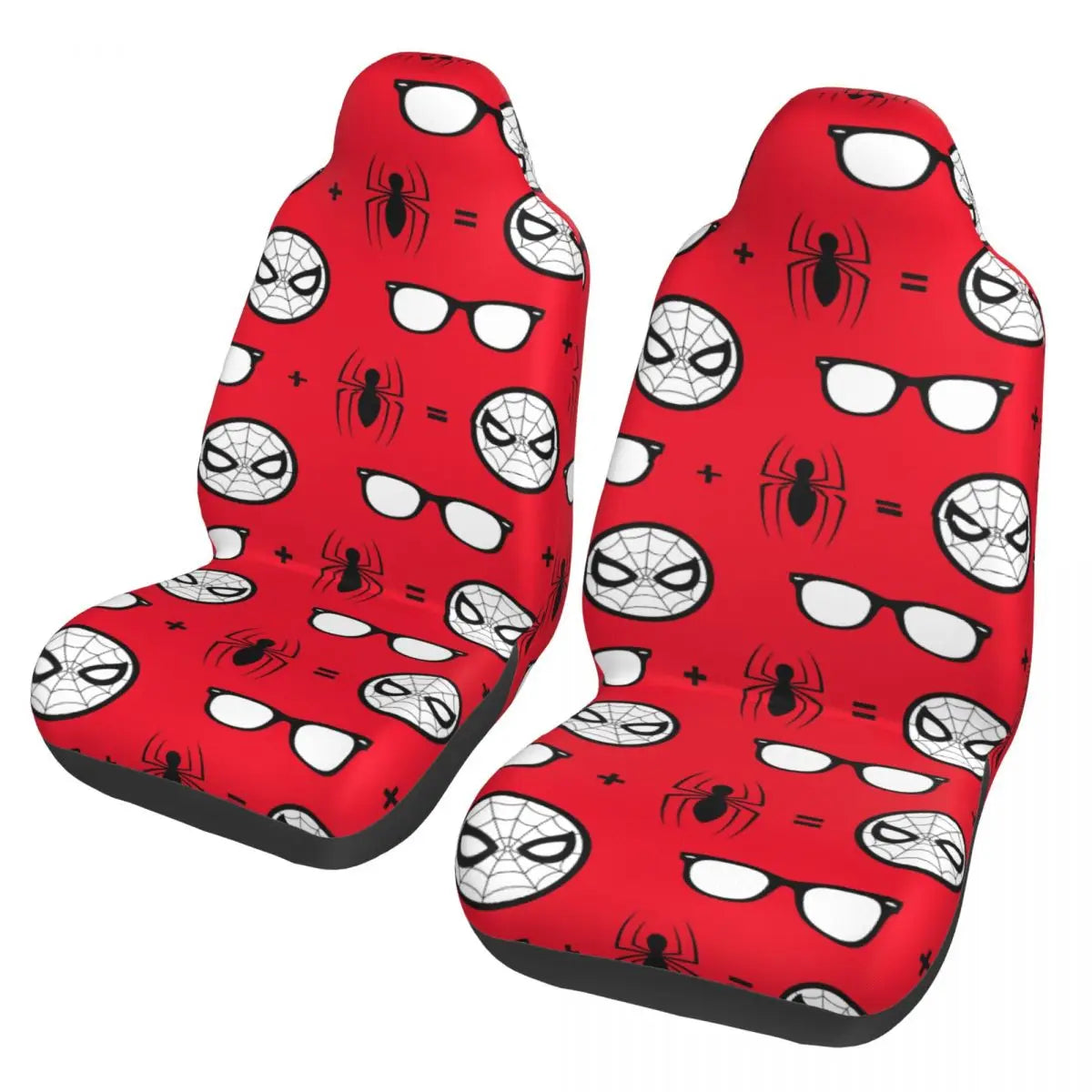 Spidey Spiderman Universal Car Seat Cover for most cars Suitable For All Kinds Models Superheros Seat Covers Polyester Fishing