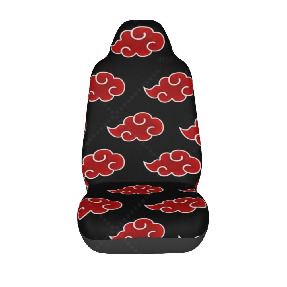 Akatsuki Universal Japan Anime 2PCS Car Seat Cover Seat Cover Anti Fouling and Convenient Protective Cover Unique Style
