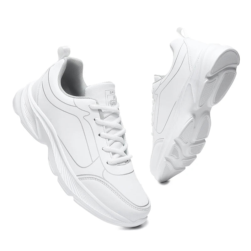 Road Running Shoes Unisex Waterproof Running Shoes Comfortable Athletic Shoes Waterproof and Slip-Resistant Travel Shoes