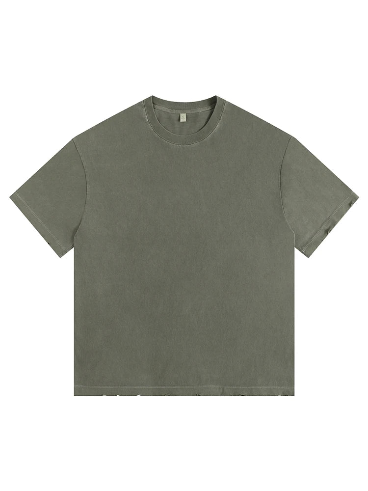 MiuKoMiYa Summer Loose T Shirts Women Basic Cotton Wahsed Short Sleeve Tees Oversized Casual Basic Female T Shirts Streetwear