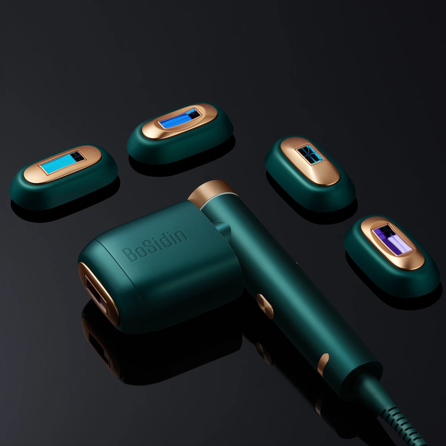Ipl Hair Removal ABS Portable Machine With 5 Laser Head Unlimited Flashes Women Man Painless Laser Epilator For Body