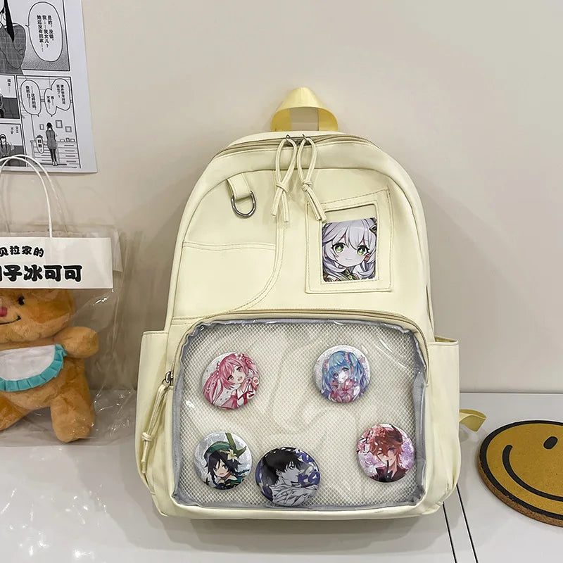 Japanese College Style Fashionable Backpack for Students Large Capacity Backpack for Women Highvalue Outdoor Backpack