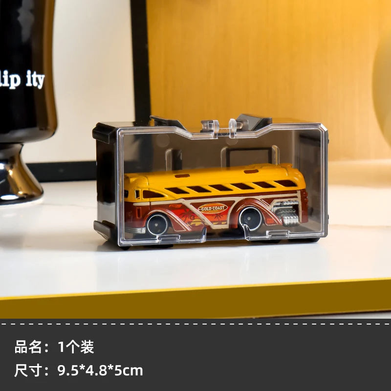 Transparent Display Car Model Storage Box Multi-layer Ra Alloy Toy Car Organizer Simple Sle Plastic Base Rectangular ape