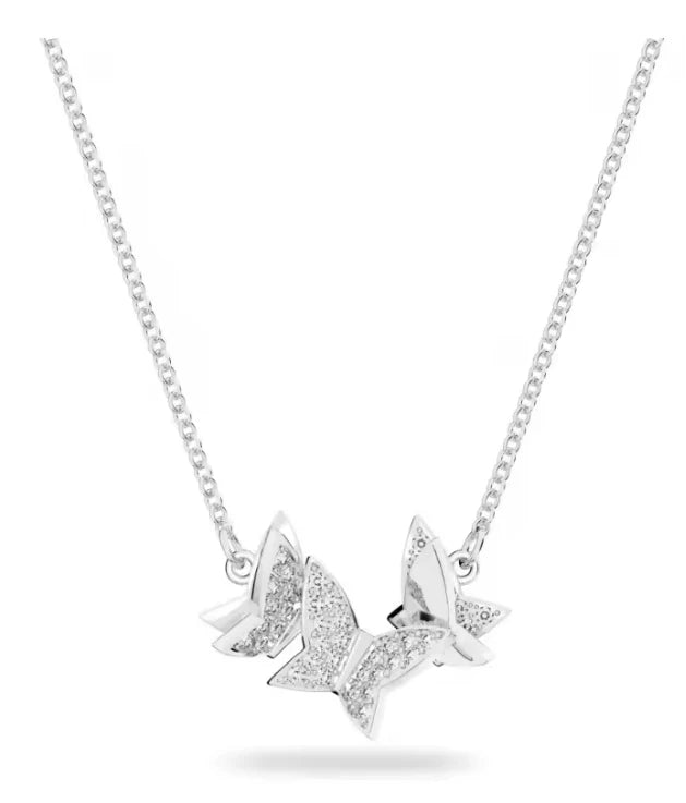 2025 New High End Fashion Luxury Personalized Bow Necklace Pendant for Daily Wear, Party Essential - Anniversary Gift