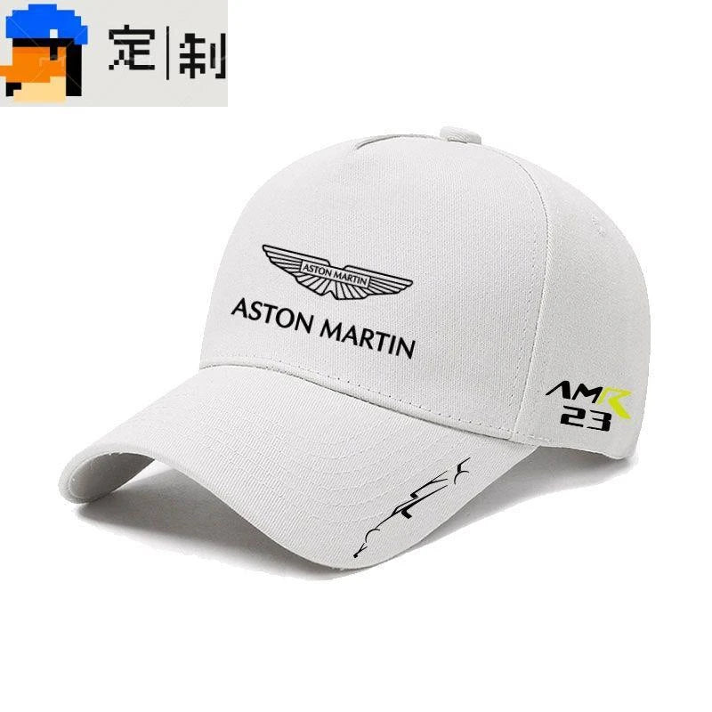 Breathable Hat For Aston Martin DBX DBS V12 V8 DB11 DB9 Rapide AMR Vantage Personalized Cotton Racing Driver Baseball Cap