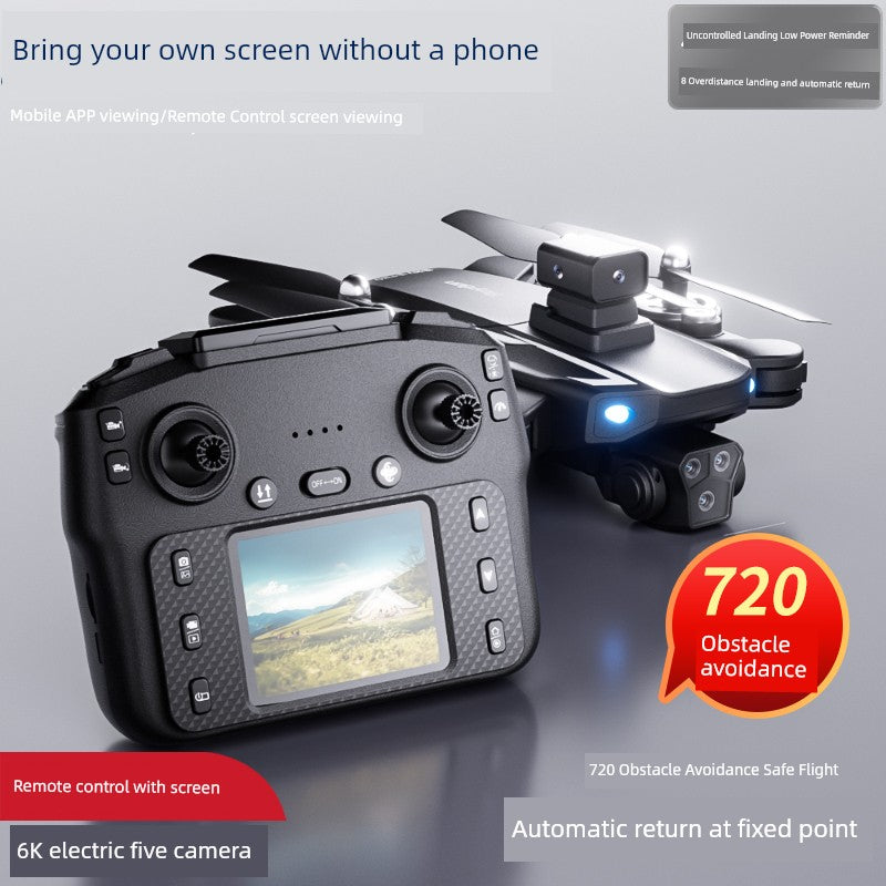 2025 New Arrival Remote Control Aircraft Kids UAV Toy Professional HD Aerial Photography Primary School Student Small Aircraft