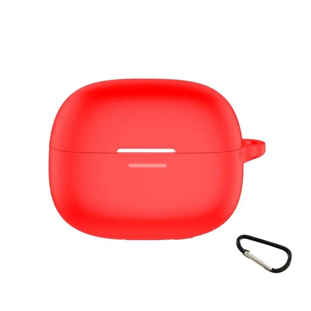 Soft Silicone Protective Case Anti-Scratch with Hook Protector Shockproof Cover Shell for Redmi Buds 6 Pro Headphone Accessories