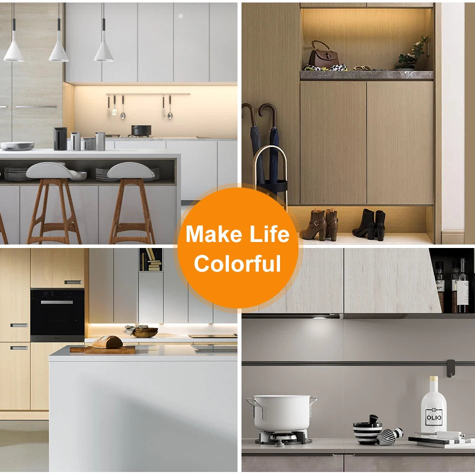 5 V LED Strip USB Desk Lamp Hand Sweep Switch Backlight Motion Sensor Book Table Light Children study Room Kitchen Cabinet Bulb