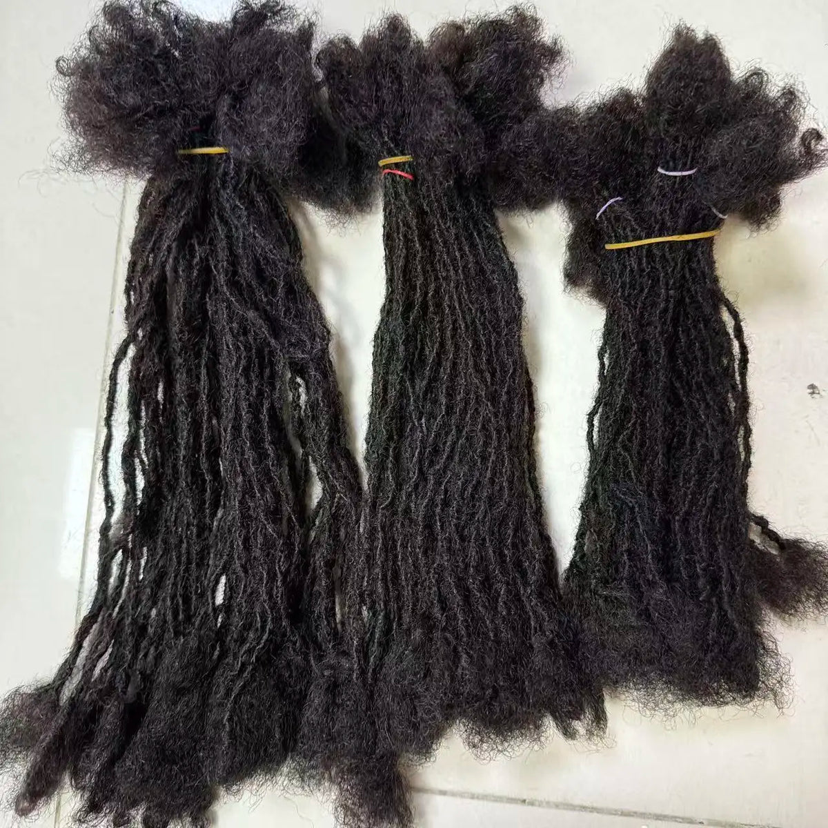 0.2 Sisterlocs Handmade Interlocs Dreadlock 100% Real Human Hair Permanent Micro Locs Extensions Natural Looking Soft Dreadlock