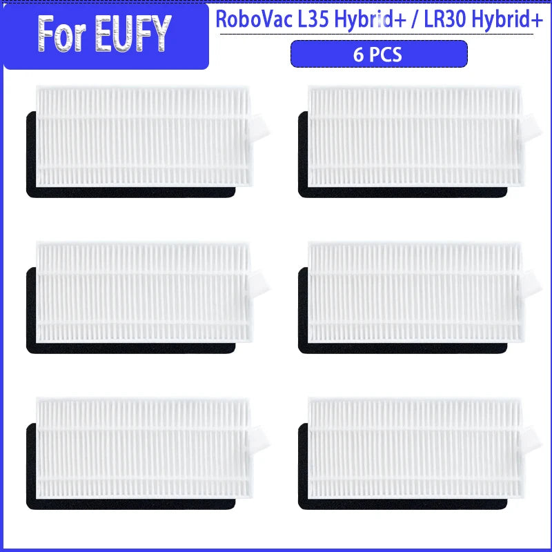 For RoboVac EUFY L35 Hybrid+ / LR30 Hybrid+ HEPA Filter Mop Cloths Dust Bags Spare Parts Accessories Replacement