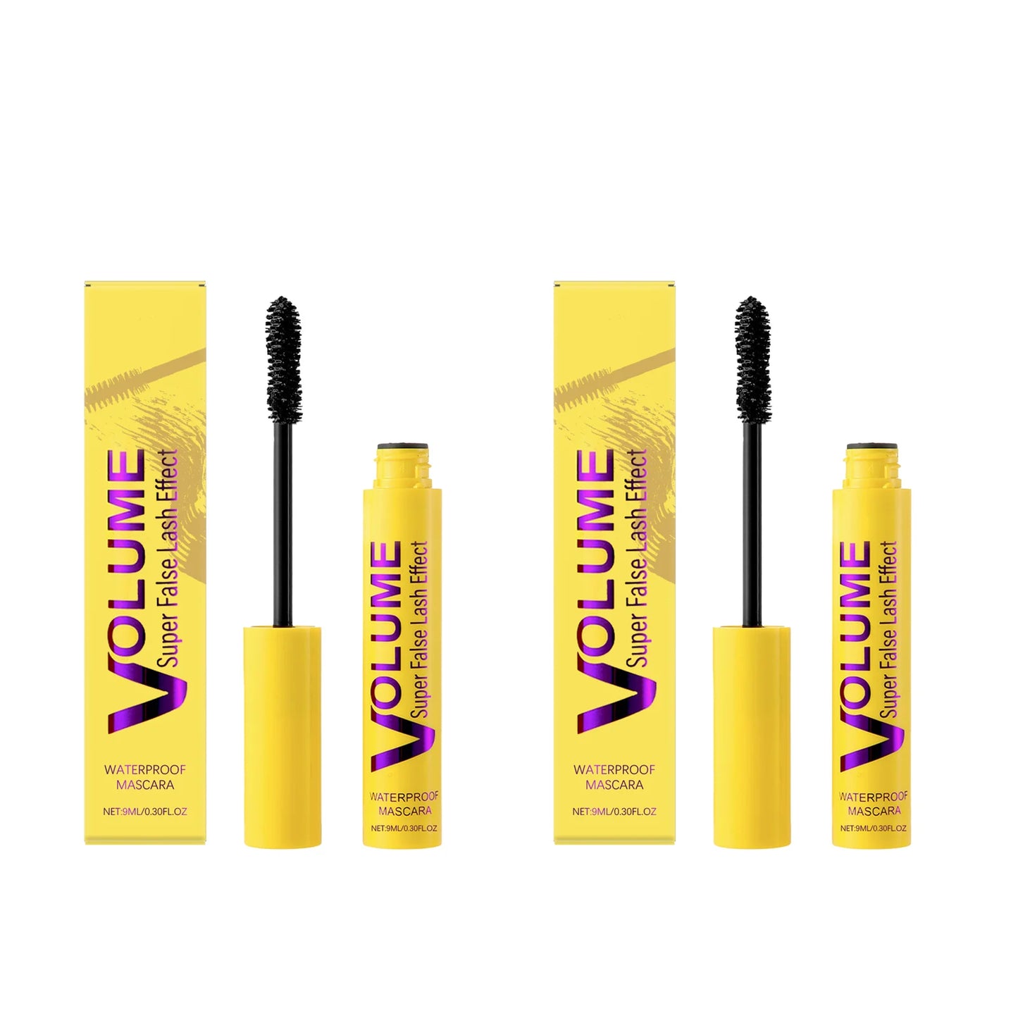 Mascara Lengthening Waterproof Extra Volume Longer Thicker Eyelashes Lasting Silky Curling Black Lash Boosting Make up Primer
