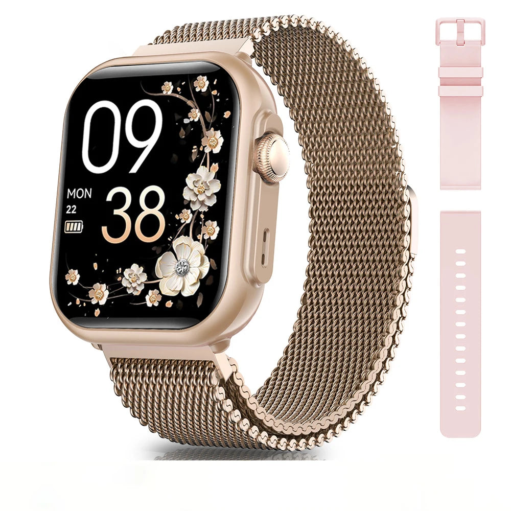 Viiray Fitness Smart Watch for Men and Women, Bluetooth Call, SpO2 Sleep Heart Rate Monitor,Fitness Tracker, IOS and Android