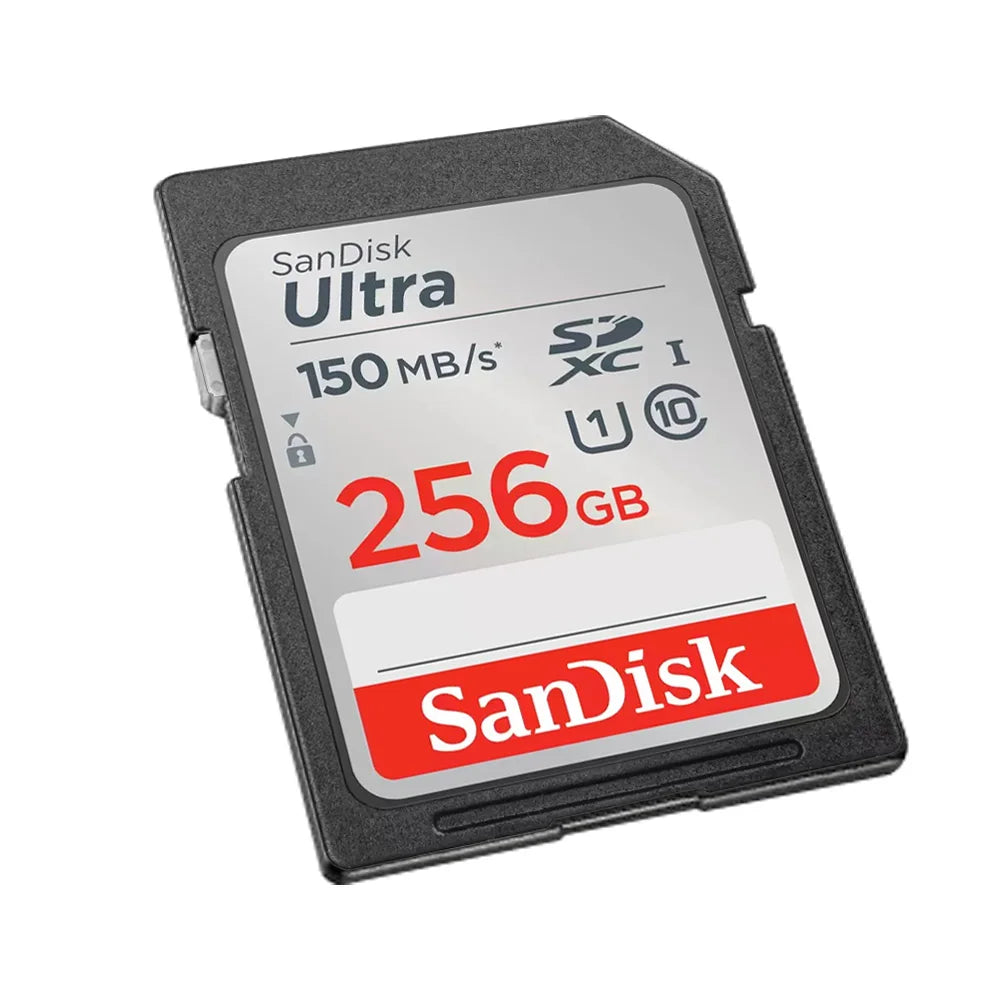 SanDisk Ultra/Extreme/Extreme PRO SD Card 256GB 128GB 64GB SDXC 32GB SDHC Memory Card C10 U1 U3 Carte SD Card for Camera 4K UHD