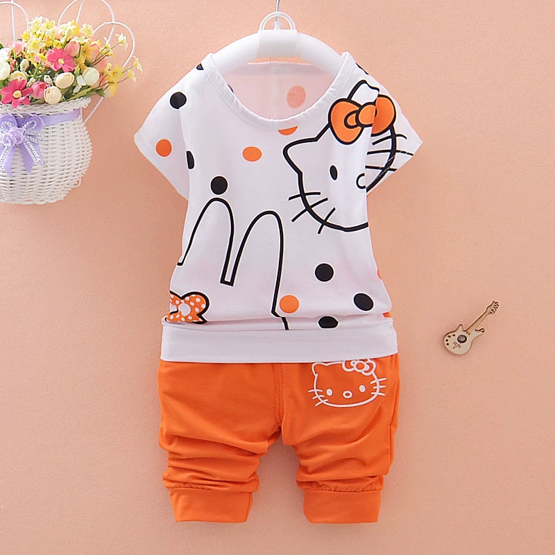 One-Year-Old Vest Little Girl Summer Pure Cotton Children's Clothing