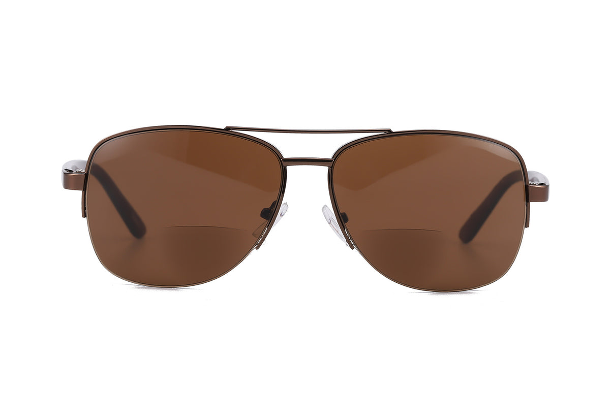 Bifocal Pilot Reading Glasses for Women Men | See Near & Far | Farsighted Sunglasses