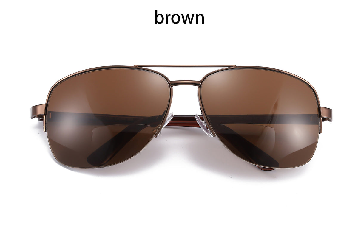 Bifocal Pilot Reading Glasses for Women Men | See Near & Far | Farsighted Sunglasses
