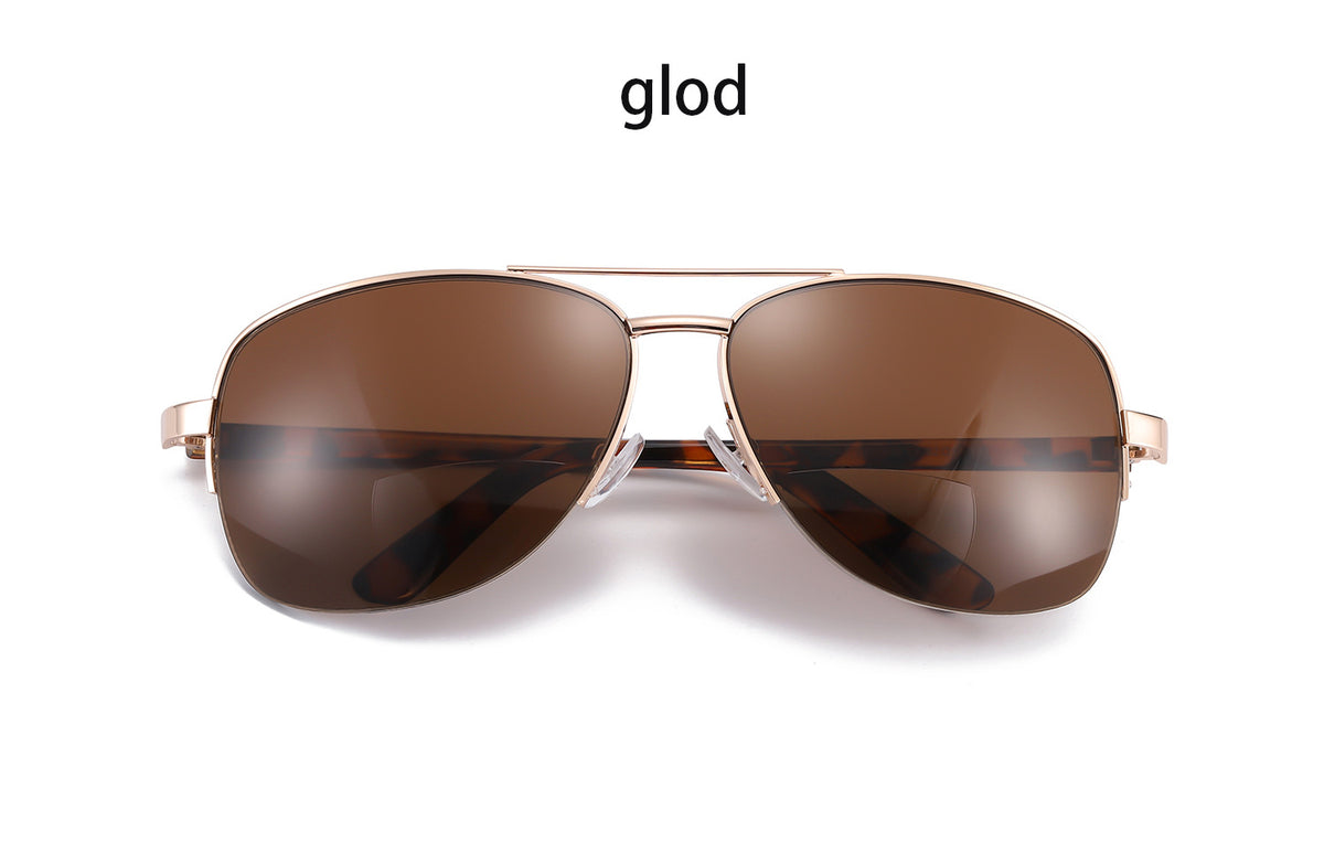 Bifocal Pilot Reading Glasses for Women Men | See Near & Far | Farsighted Sunglasses