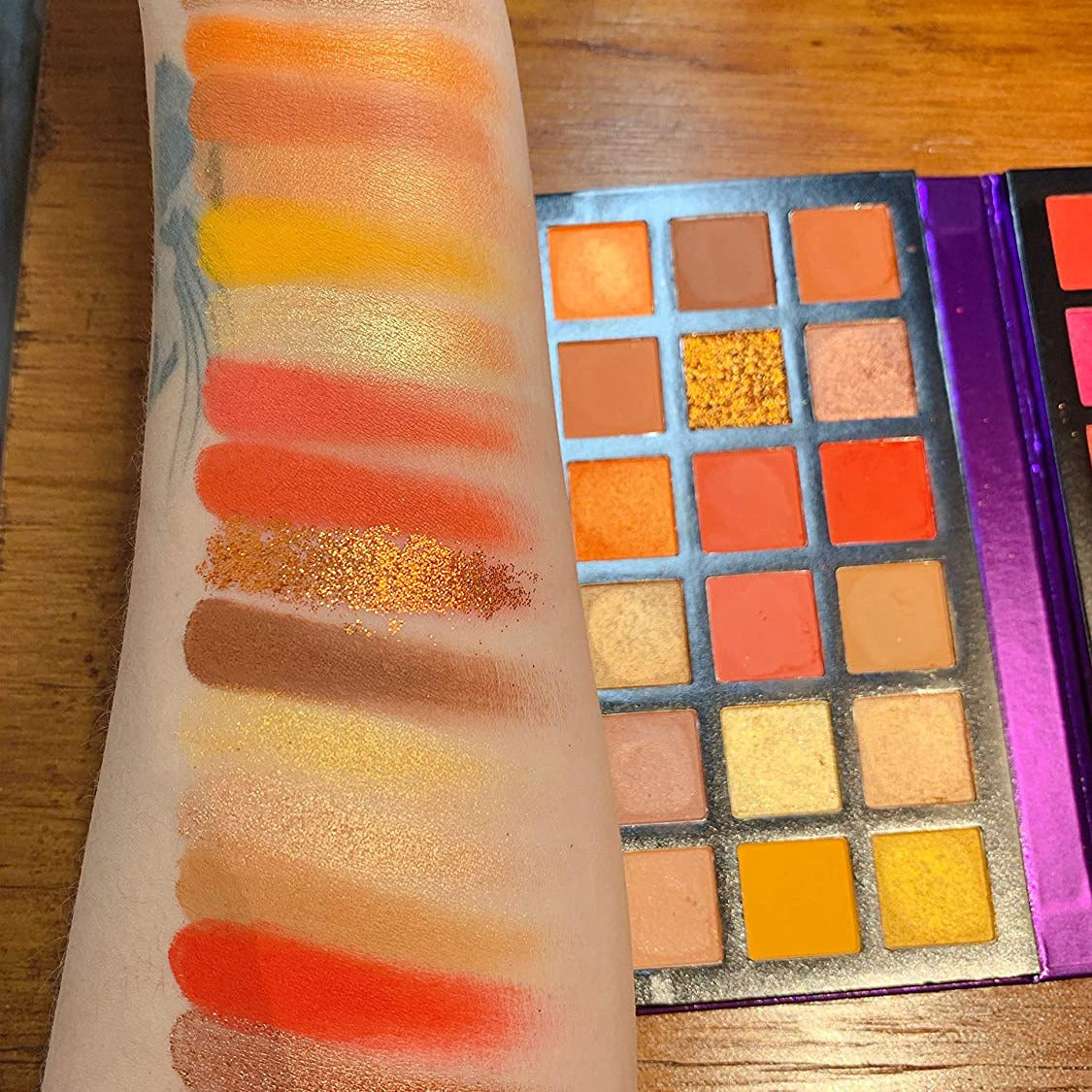 72 Color Eyeshadow Palette Color Board Shimmer Matte Nude Natural All In One, Carnival/Mardi Gras/Masquerade