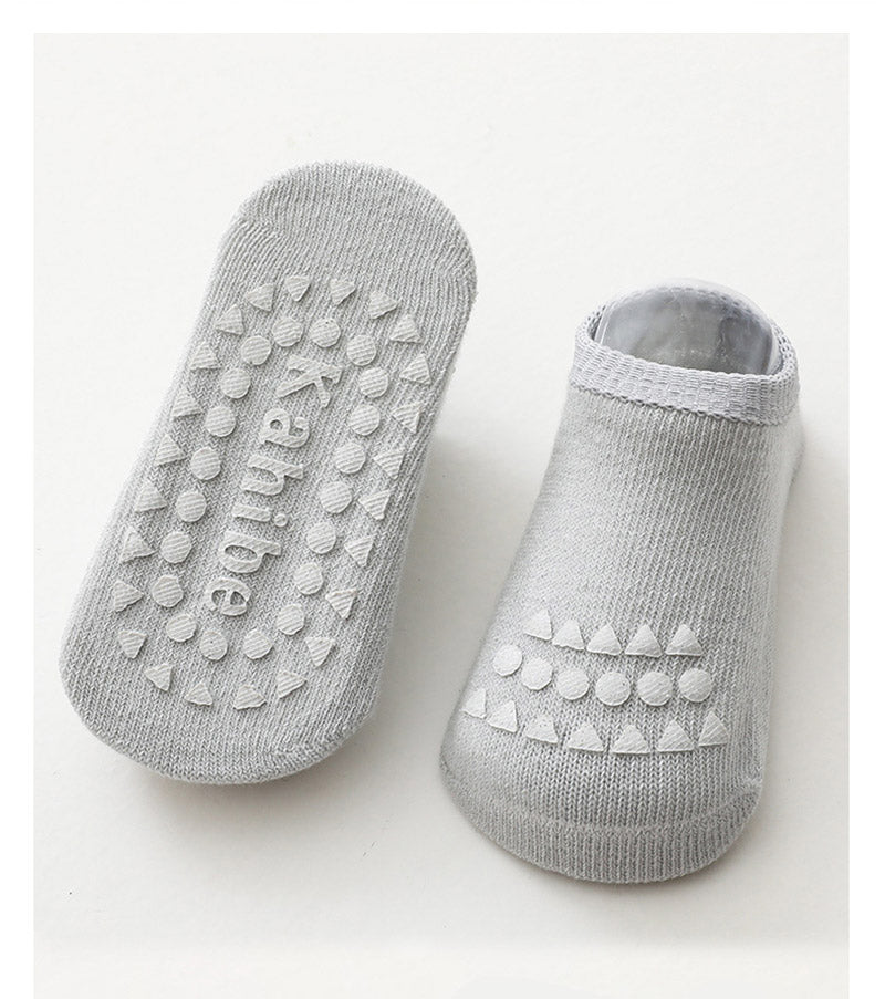 Baby Knee Pads Socks Set for Girls Boys Summer Solid Color Anti Slip Socks Kid Crawling Safety Floor Sock Leg Knee Protector