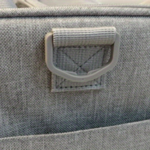 Portable Foldable Soft Sided Collapsible Travel Cat Cage & Dog Crate - TSA Airline Approved Carrier for Small to Medium-sized Cats & Puppies Under 15 lbs, Grey, Easy to Assemble, Durable, Breathable, and Spacious Pet Kennel f