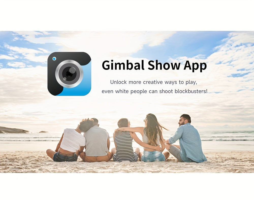 3-Axis Smartphone Gimbal with ActiveTrack, Auto Tracking, Portable & Foldable for Video Recording and Vlogging