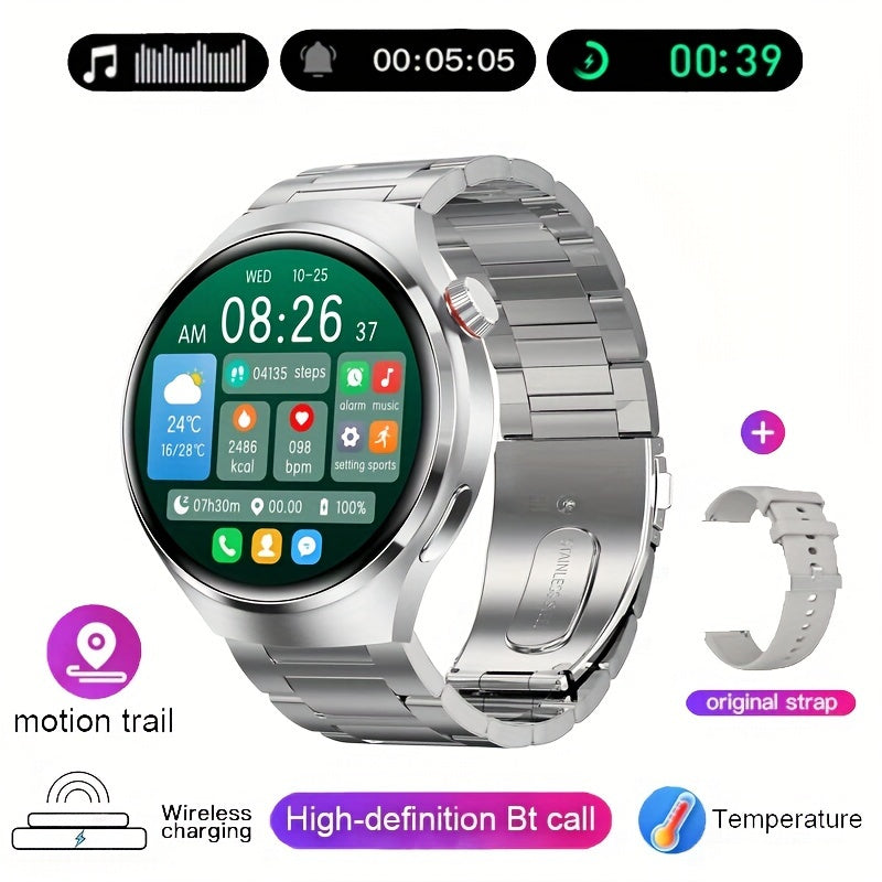 GT4 Pro Smart Watch Men's Watch GT4 Pro AMOLED High Definition Screen Wireless Call GPS Sports Tracker NFC Smart Watch New