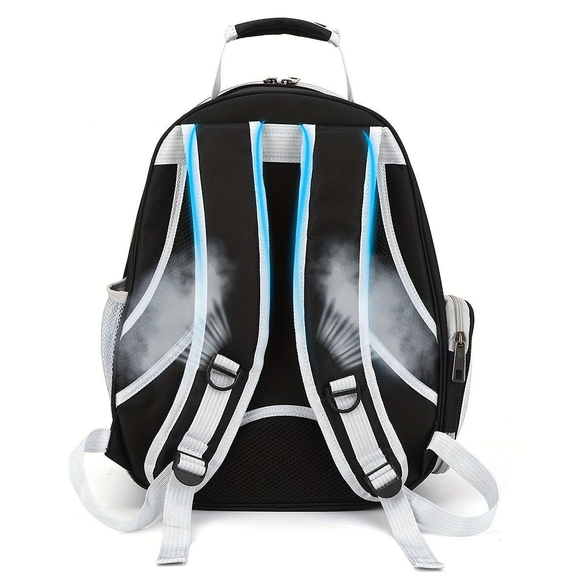 Adjustable Straps Backpack| Transparent Pet Backpack Carrier for Small Dogs & Cats - Durable PVC, Breathable Mesh Panel, Zip Closure, Comfortable Handle - Ideal for Outdoor Adventures, Portable Pet Bag|Bubble Backpack|Secure