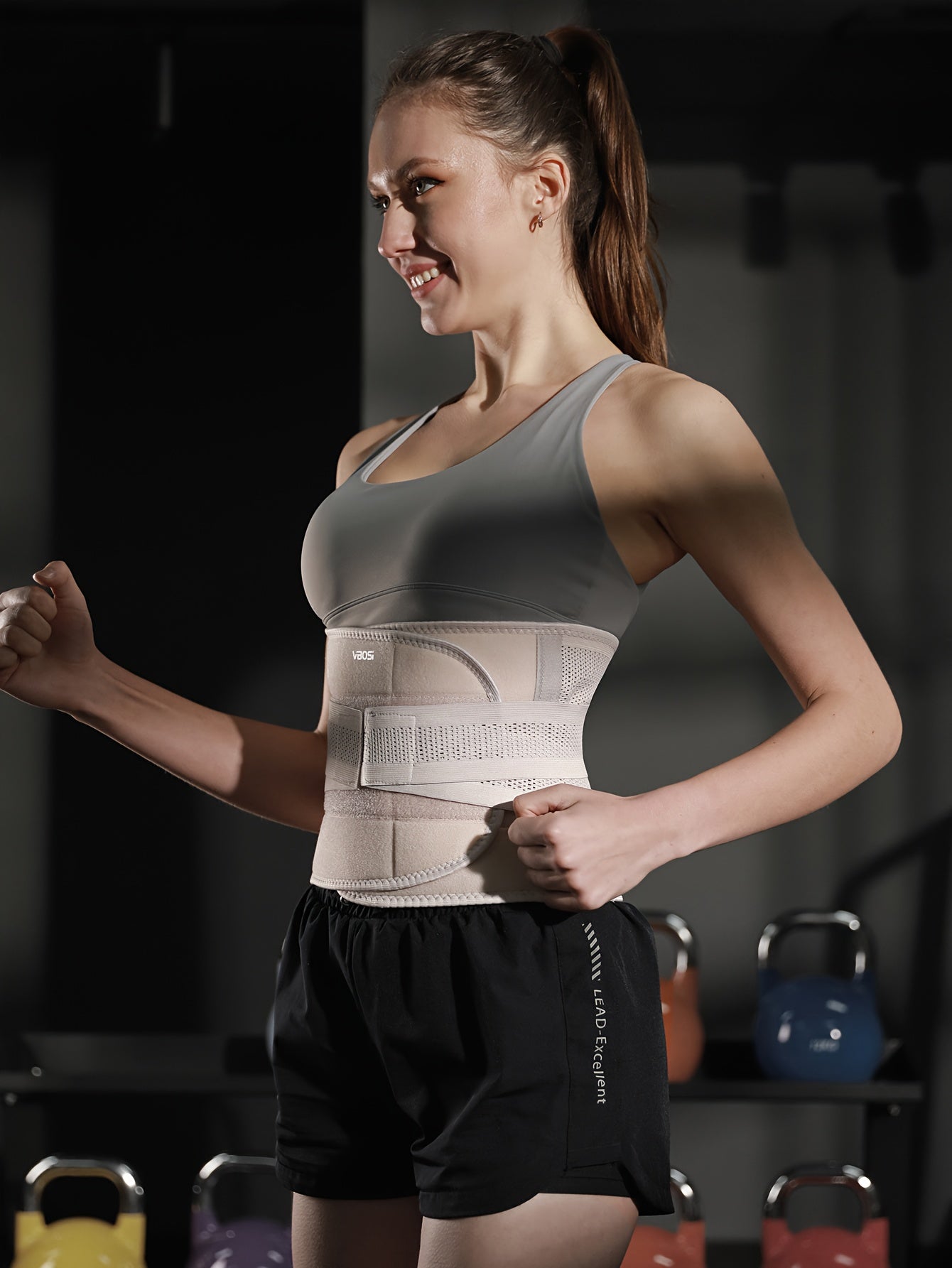 JINGBA SUPPORT 7052 Adjustable Multi-color Fitness Waist Support Waist Trainer