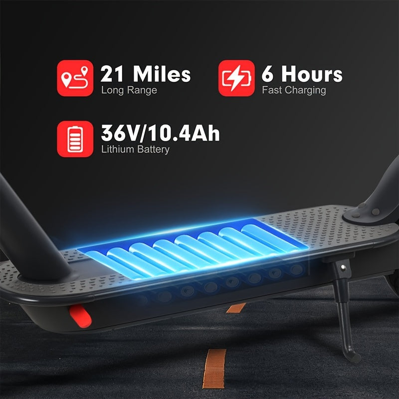 Portable Foldable Electric Scooter For Students & Commuters - 350W Motor, Max Speed 25 Km/h, 25-30 Km Range - Convenient E Scooter For Daily Use