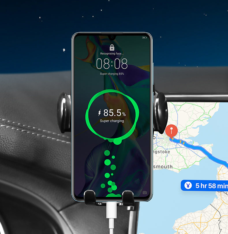 For Porsche 911 2019 2020-2022 2023 Car Phone Holder Wireless Charging Bracket Dedicated Fixed Base Auto Interior Accessories