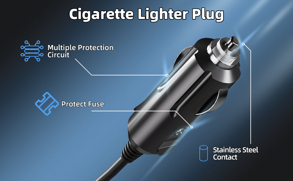 Starlink Mini Car Charger Cable Adapter 67W with DC-to-DC Regulator Converter 12V-36V Input Car Charger Waterproof Portable