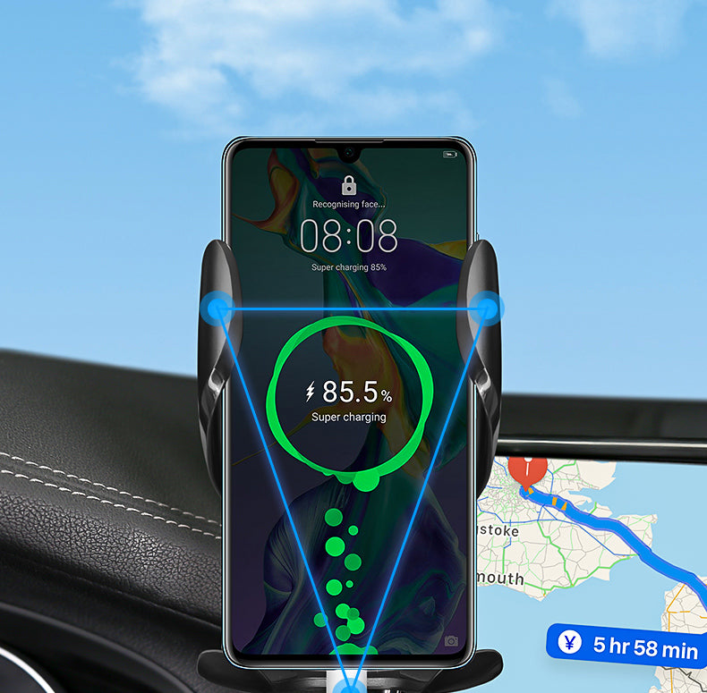 For Porsche 911 2019 2020-2022 2023 Car Phone Holder Wireless Charging Bracket Dedicated Fixed Base Auto Interior Accessories