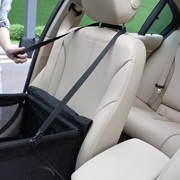 Window Lookout Pet Car Booster Seat For Small Dogs, Folding Protector Booster Pet Seat, Car Pet Seat Cover, Upgrade Dog Car Seats For Small Dogs Elevated Booster Seat Dog Car Basket