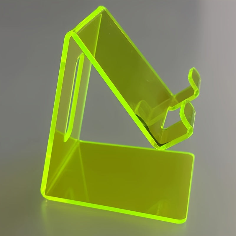 Sturdy Acrylic Smartphone Stand - Universally Fits 4-8 Devices - Perfect Desk Organizer for Office & Home Use
