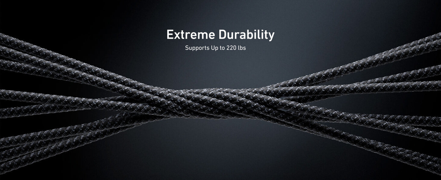 New Anker Prime USB C to USB C Cable, 240W 6 ft Fast Charging USB C Cable, Upcycled-Braided Nylon with 100-Year Bend Durability