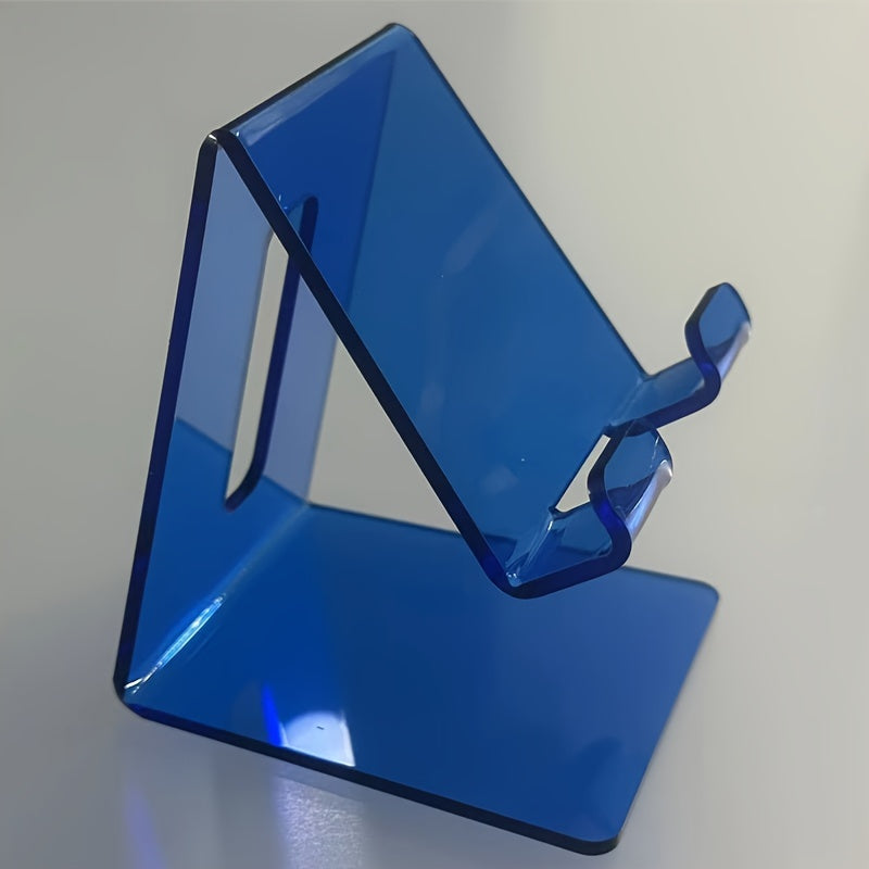 Sturdy Acrylic Smartphone Stand - Universally Fits 4-8 Devices - Perfect Desk Organizer for Office & Home Use