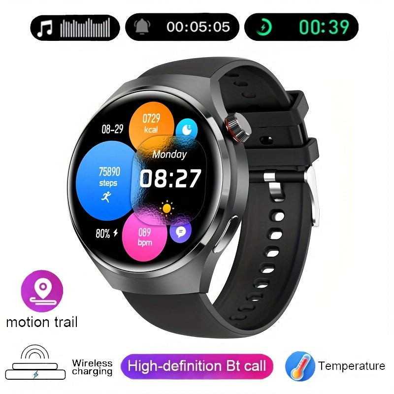 GT4 Pro Smart Watch Men's Watch GT4 Pro AMOLED High Definition Screen Wireless Call GPS Sports Tracker NFC Smart Watch New