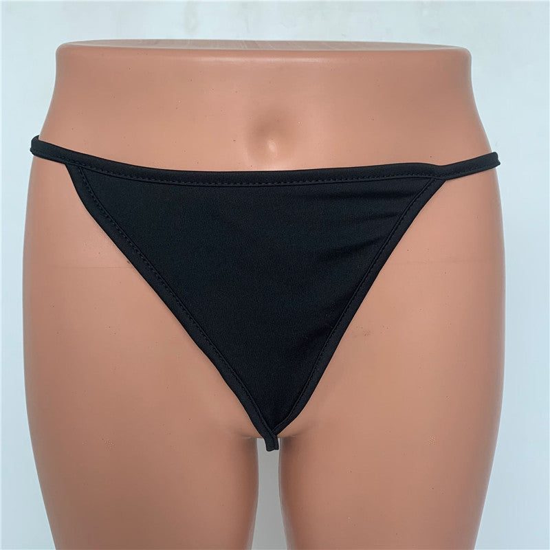 Exy Women Custom Thong With Letter Name Personality G-String Panties Underwear Waist Body Chain Lace Thongs Jewelry Gift