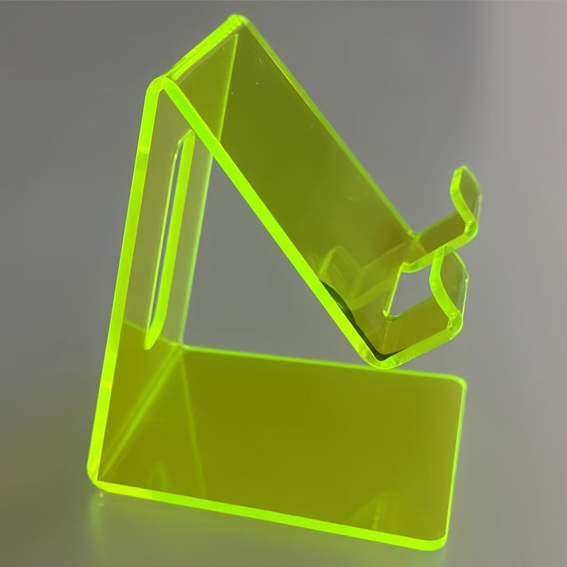 Sturdy Acrylic Smartphone Stand - Universally Fits 4-8 Devices - Perfect Desk Organizer for Office & Home Use