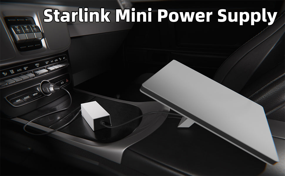 Starlink Mini Car Charger Cable Adapter 67W with DC-to-DC Regulator Converter 12V-36V Input Car Charger Waterproof Portable