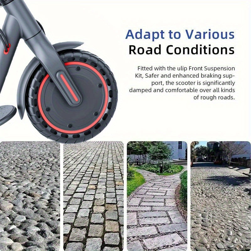 LADPED Multiple Models Folding Electric Scooter, Rated 350W/500W Motor Optional, 5.2AH-14.5AH Battery, with 8.5-10inches Anti-skid Solid Tires, Scooter Electric with Long Range, 15-20MPH Speed Foldable Commuting E-Scooter for