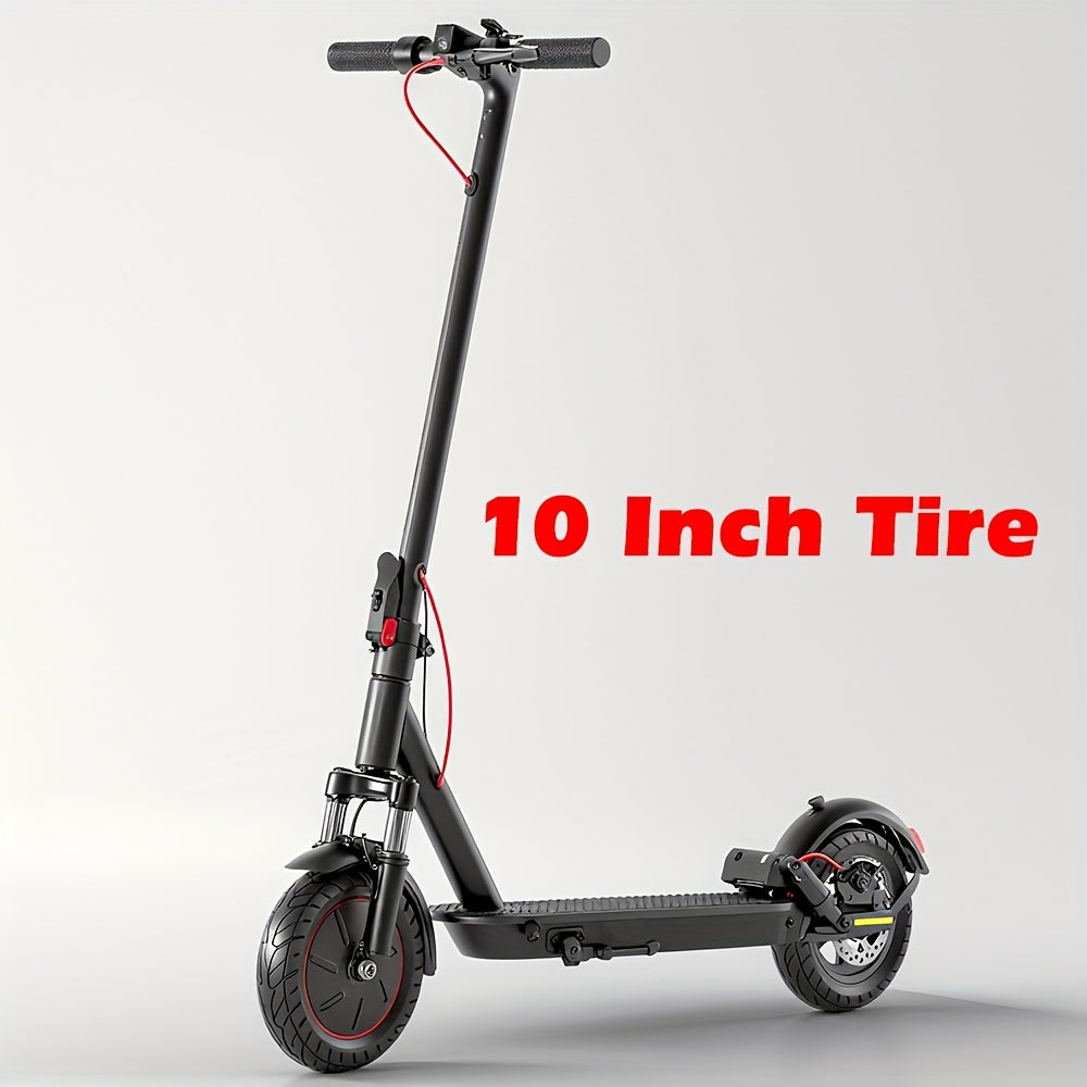 Portable Folding Commuting Electric Scooter for Adults, 8.5" Tires, 19Mph Top Speed, 350W Motor, Max 21 Miles Long Range, Folding E-Scooter with Dual Braking System, Scooter for Women, Fast Electric Scooter, Moped Scooter, Sc
