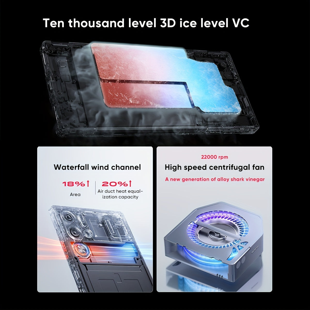 Global Version RedMagic 9 Pro 5G Smartphone Gaming Phone Snapdragon 8 Gen 3 6500mAh Battery 80W Fast Charging Esports Phone With US Charger