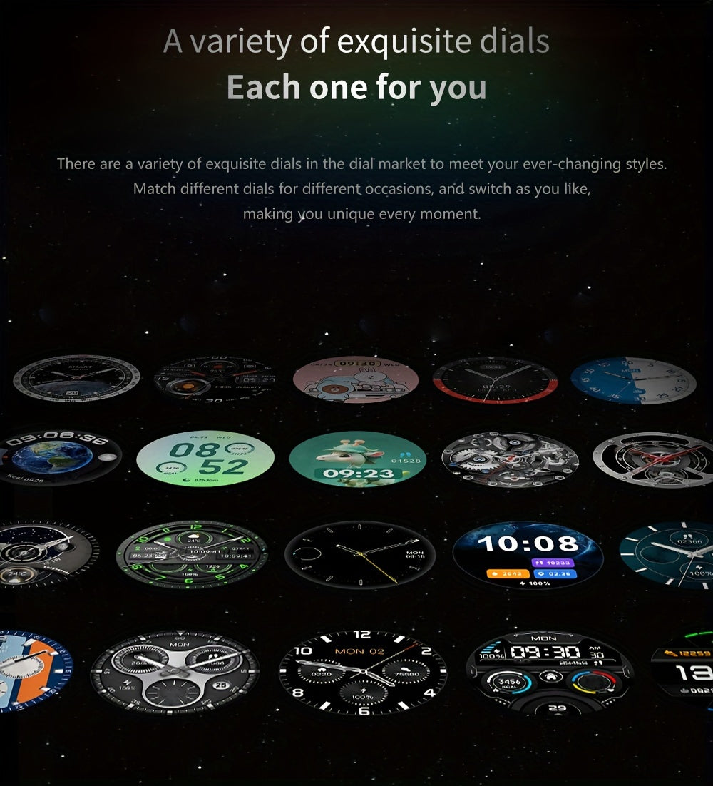 2024 New GPS Motion Trajectory Smart Watch Men NFC Wireless Call Men Watch 360*360 HD Screen Smartwatch Sports Fitness Tracker Outdoors Smart Watch For Men