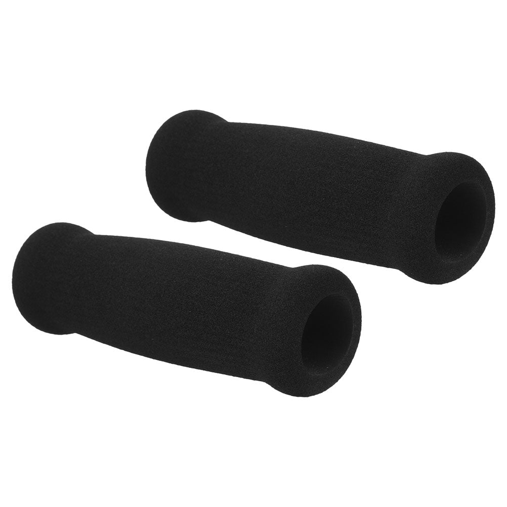 2 Pcs Walker Walking Aid Handle Cover Elderly Grip Accessories for Cane Replacement Handles Sponge Crutch Grips