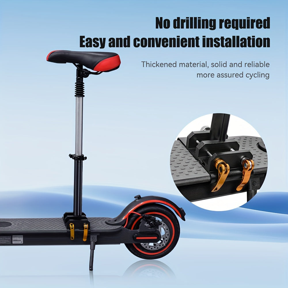 Suitable for Xiaomi M365/1S/Pro Electric Scooter, No-drill Upgrade Model Foldable Soft Bag Seat Cushion